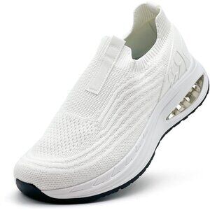 Dolphinslides Women Men White Running Athletic Tennis Lightweight Sport Sneakers